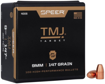 9mm/ .355 147 Grain  TMJ FN 100 Stück
